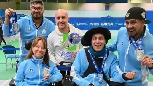 Stefanía Ferrando brilló en Curitiba y sumó dos medallas plateadas en la Copa del Mundo de Boccia