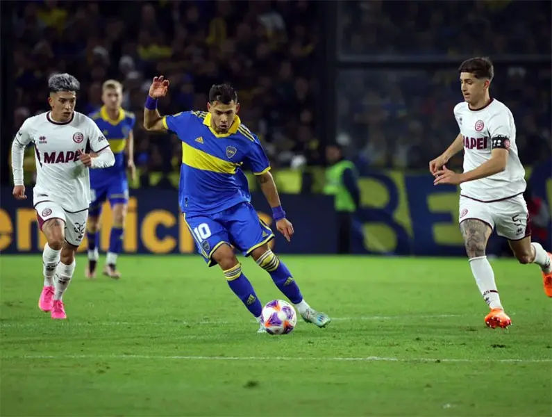 Boca rescató un empate ante Lanús