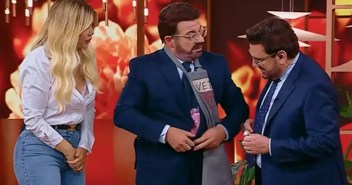 La divertida imitación de Damián Betular que realizó Campi en MasterChef
