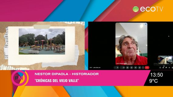 Néstor Di Paola y la historia de la plaza de Santamarina y Maipú