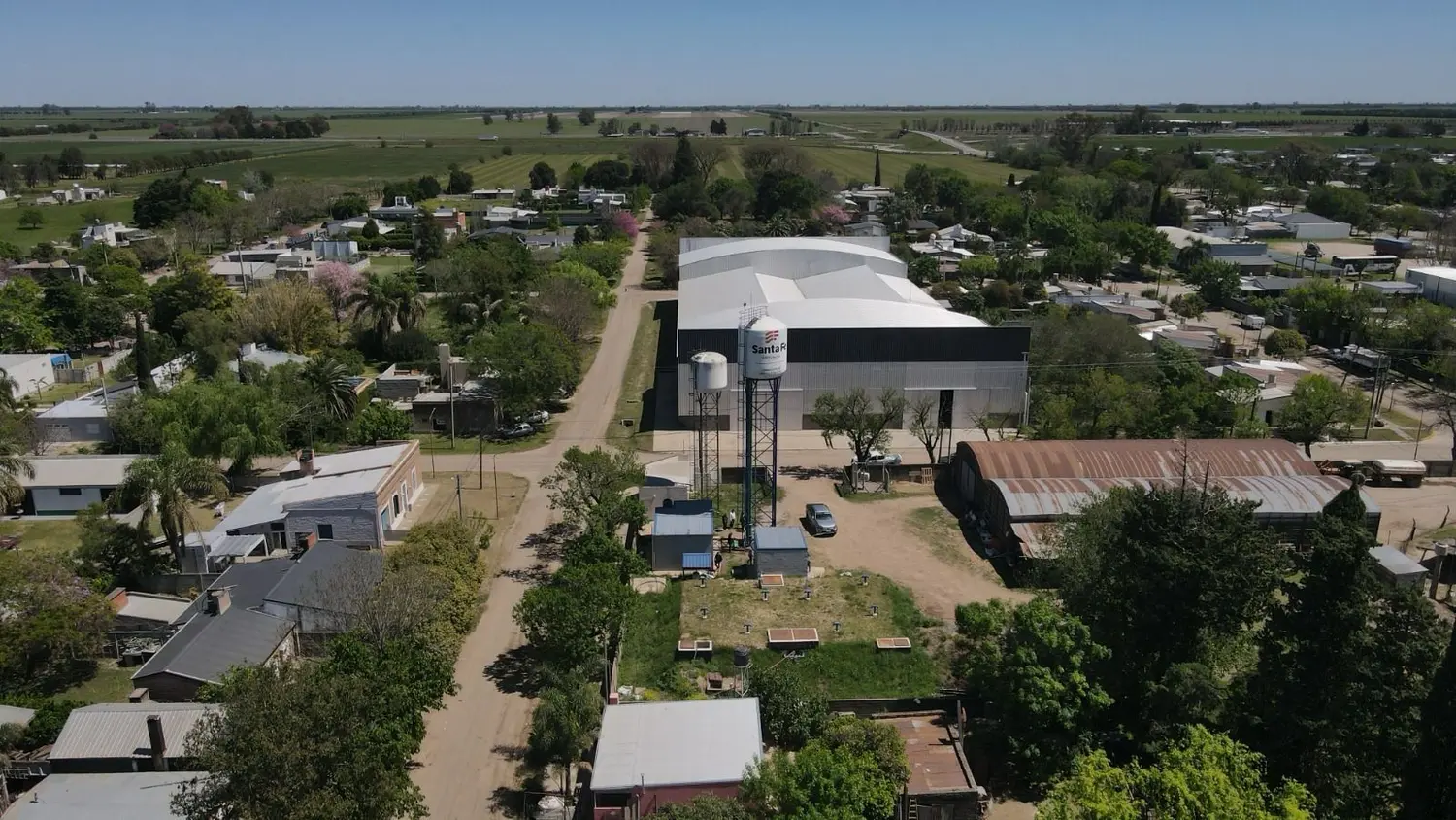 La obra de ampliación de la red de agua potable en Susana, pronta a finalizar.