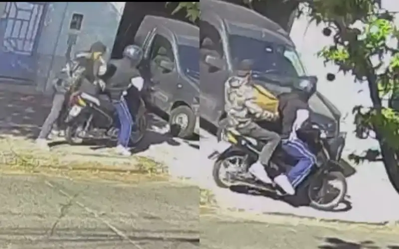 Video: delincuentes armados asaltaron una distribuidora de zona noroeste a plena luz del día y huyeron con $8 millones
