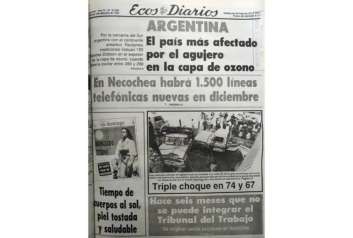 Domingo 4 de Octubre de 1992