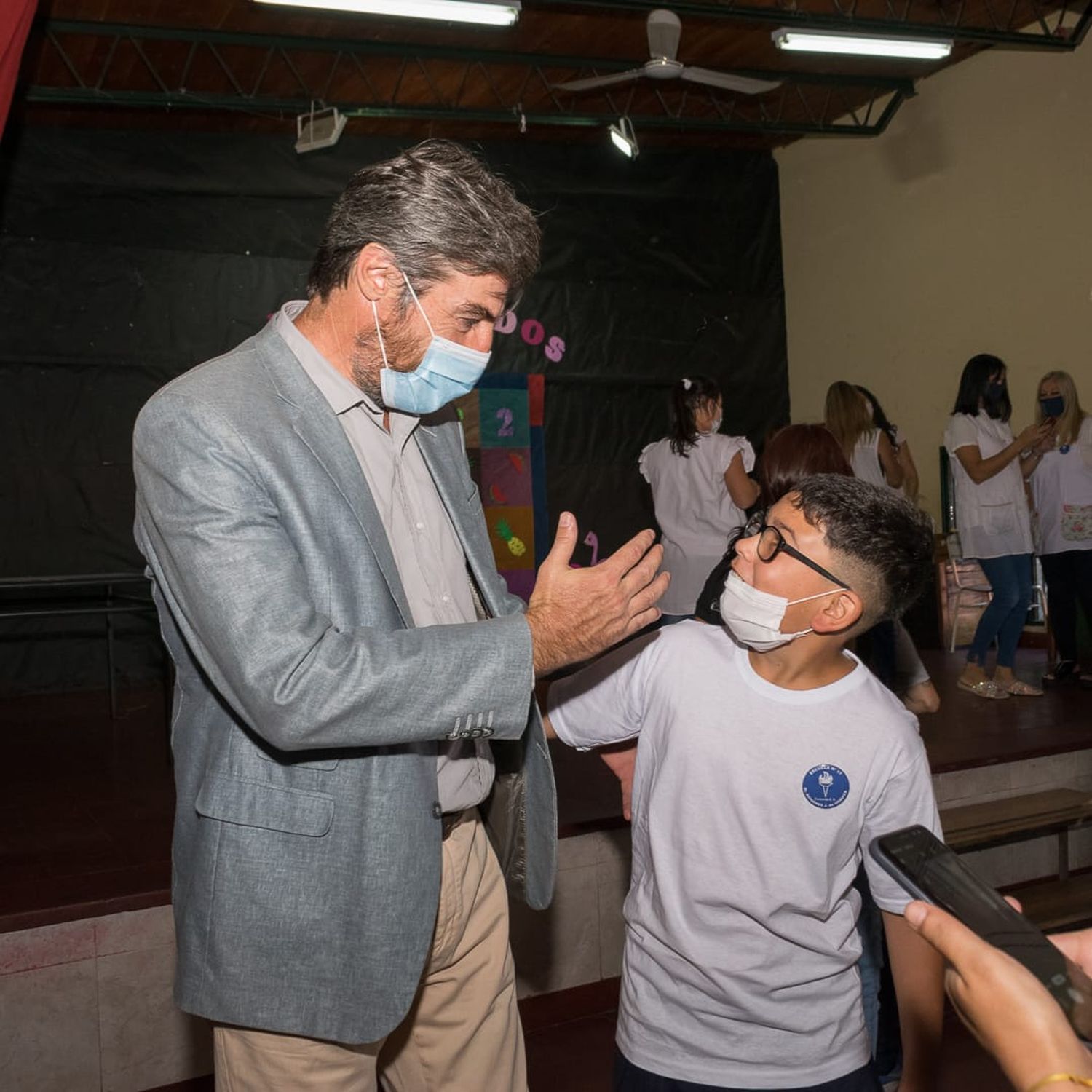 Giano celebró el inicio de clases en forma normal y totalmente presencial