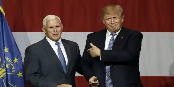 Trump sustituido por Pence en una reunión y suspende actos de campaña
