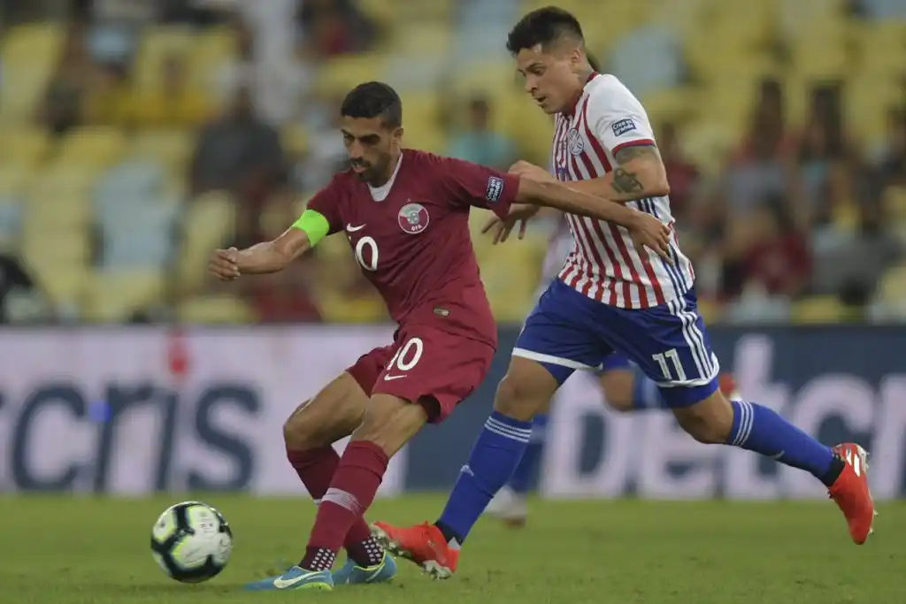 Qatar supo recuperarse y le empató a Paraguay