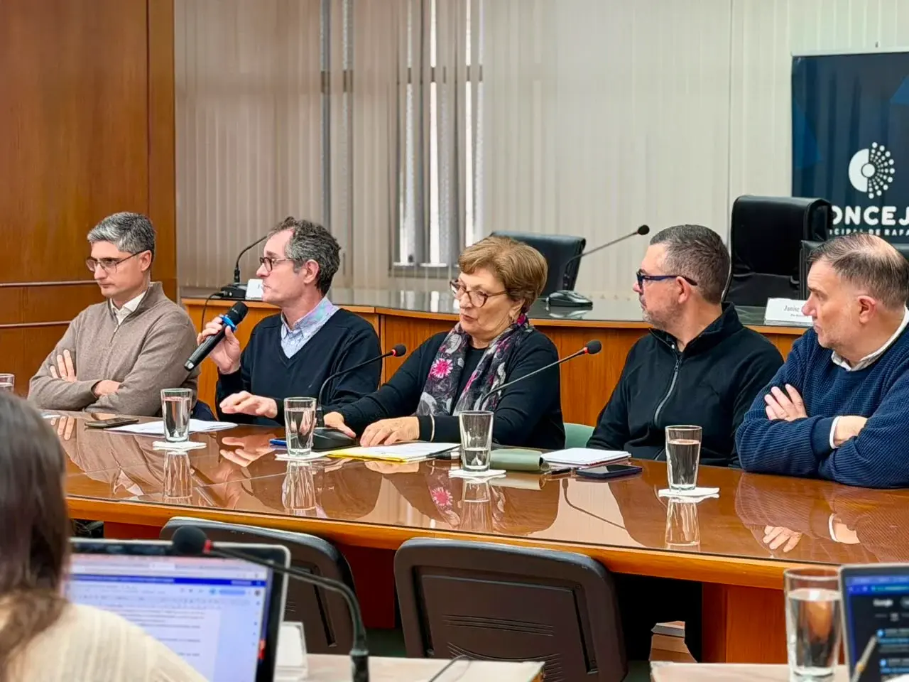 Bottero y Vidal mantuvieron un encuentro con los concejales para abordar diferentes temas