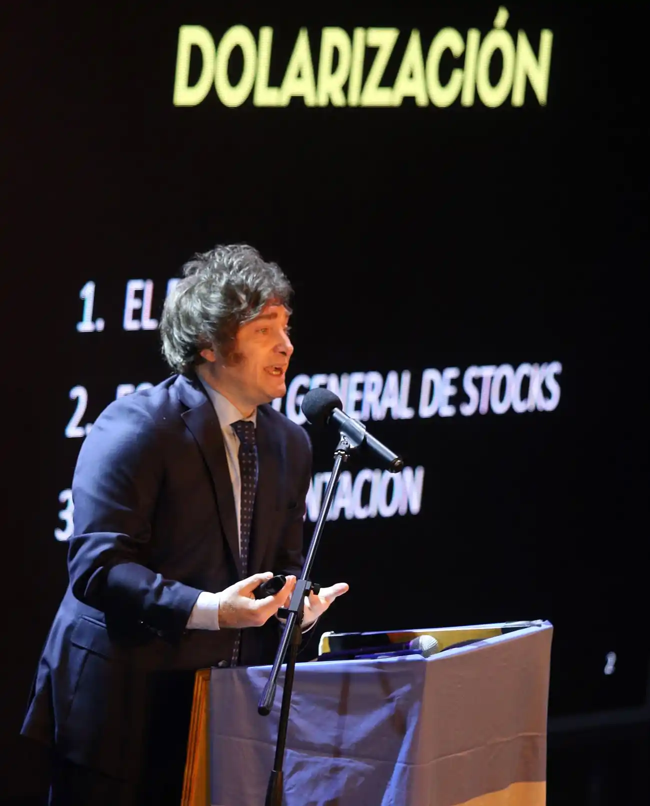 El diputado nacional de La Libertad Avanza, Javier Milei.