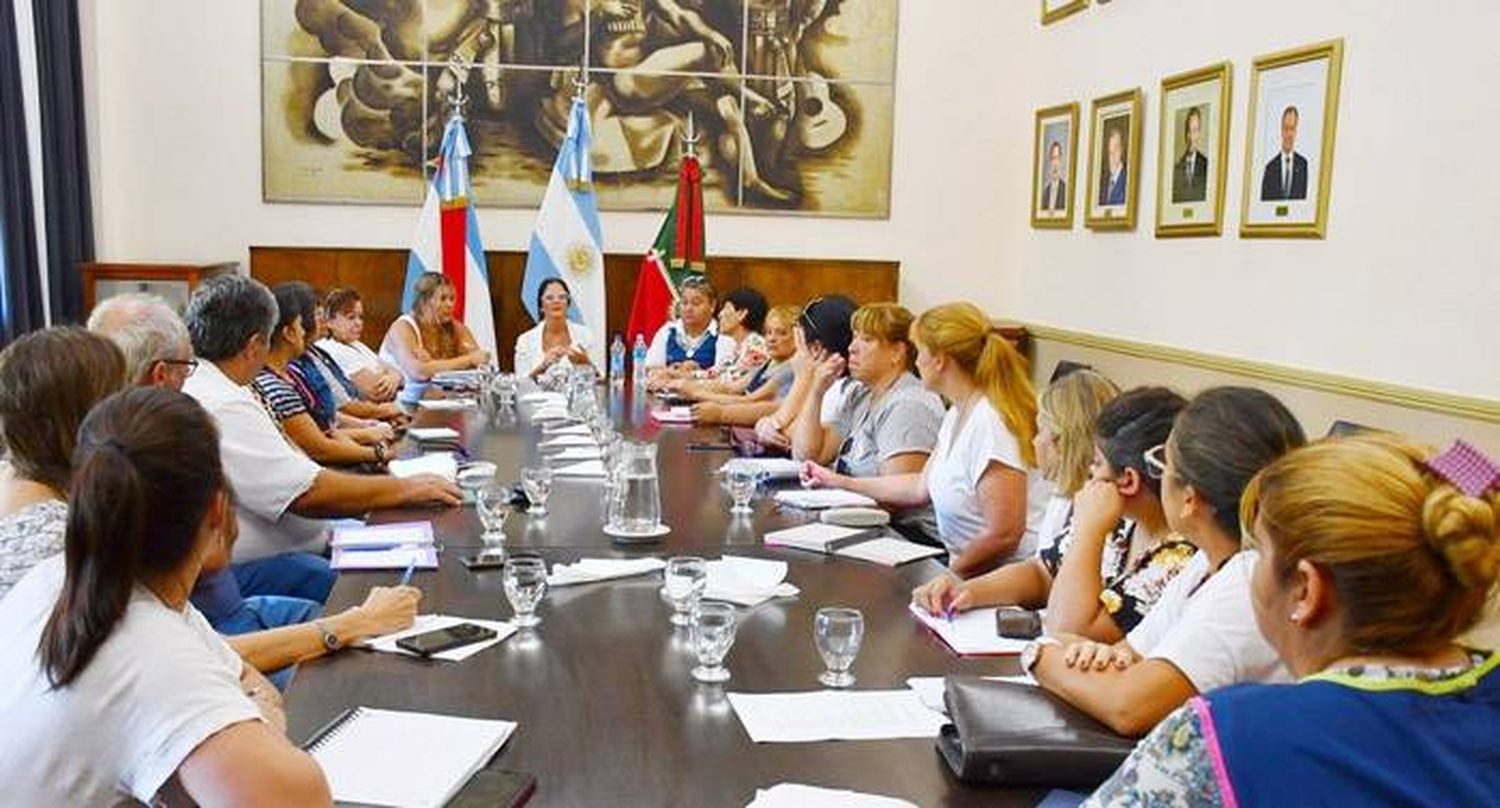 Trabajo conjunto entre la Municipalidad y educación inicial