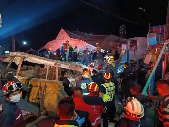 La explosión se produjo durante unas fiestas patronales.