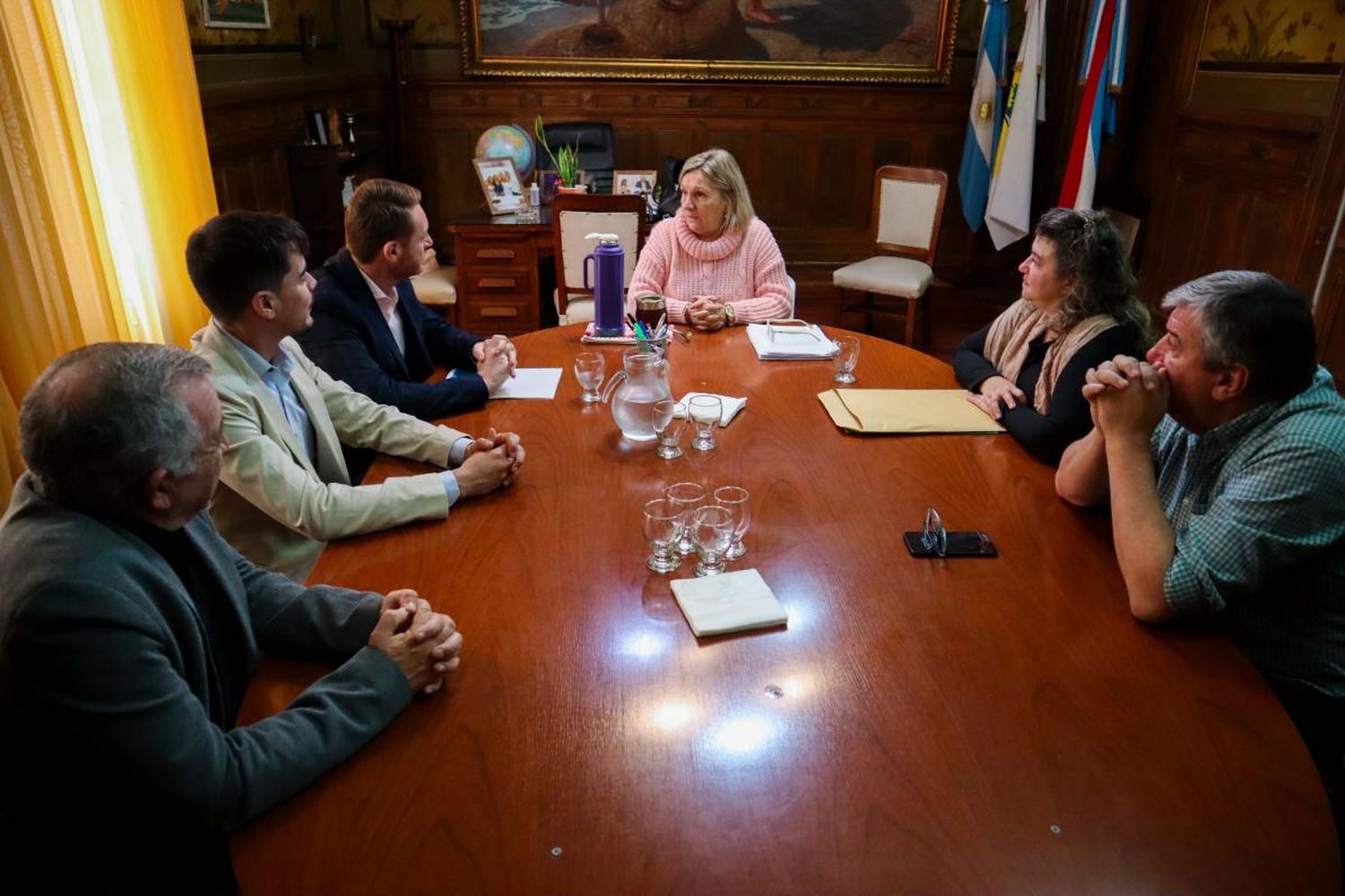 REUNIÓN JUNTO AL DECANO DE LA FACULTAD DE CIENCIA Y TECNOLOGÍA