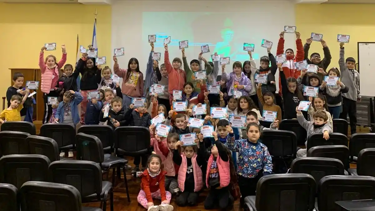 Los niños de Freyre pudieron disfrutar de la Colonia de Invierno que organizó la municipalidad.