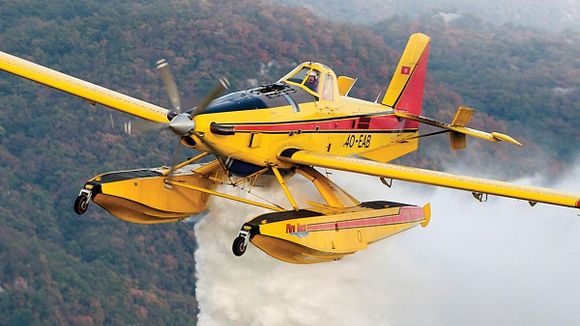 Santa Fe compró un avión hidrante para combatir incendios forestales