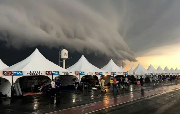 Video: El temporal dejó cuatro heridos en el Mouras de Concepción 