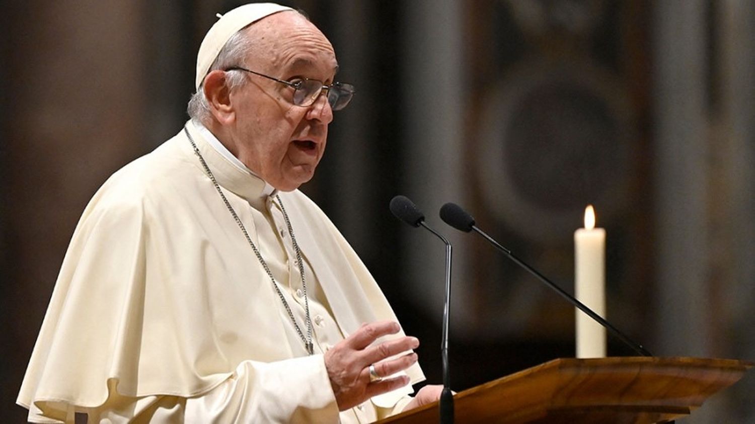 Jorge Bergoglio, desde hace diez años, el Papa Francisco.