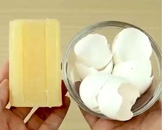 Jabón blanqueador con cáscaras de huevo: RENDIDOR Y ECONÓMICO