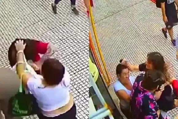 Pésimo ejemplo: una madre mandó a robar a su hijo a un cotillón y se peleó con la empleada