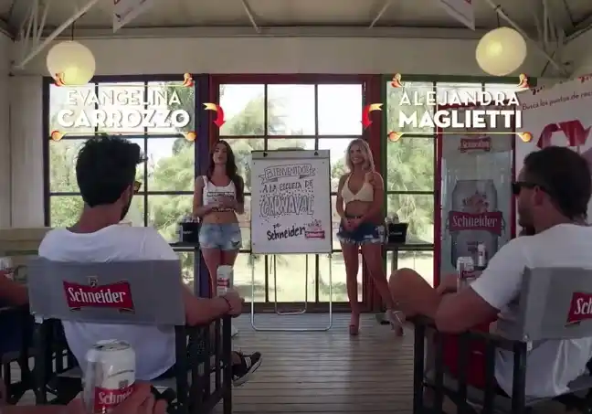 Video: Evangelina Carrozo y Alejandra Maglietti, juntas en Gualeguaychú