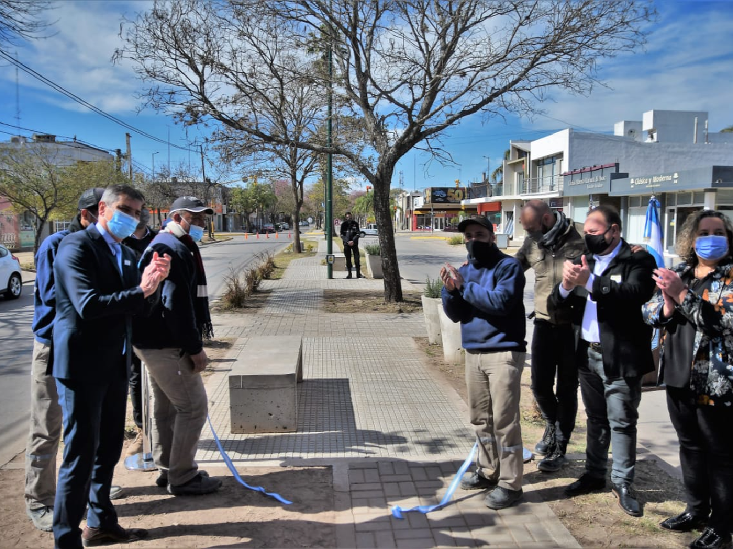 Morteros celebró 130 años e inauguró obras en el centro