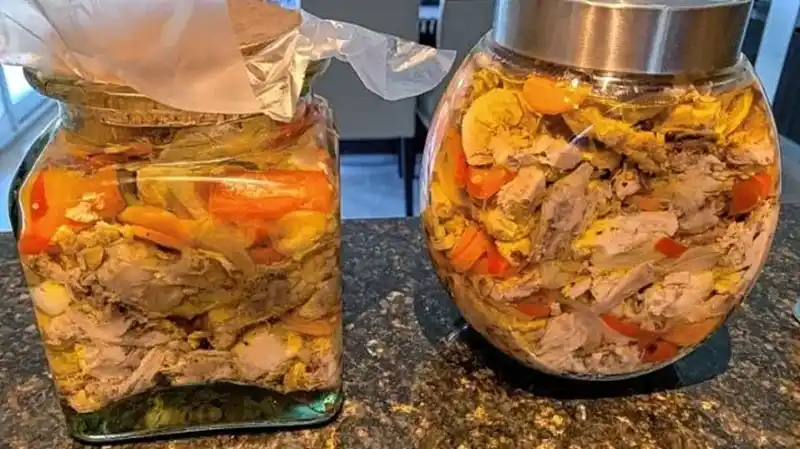 Se recuperó la totalidad de frascos de esta elaboración casera.