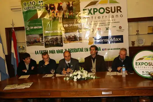 Con la presencia del Intendente, se presentó la Expo Sur Entrerriano 