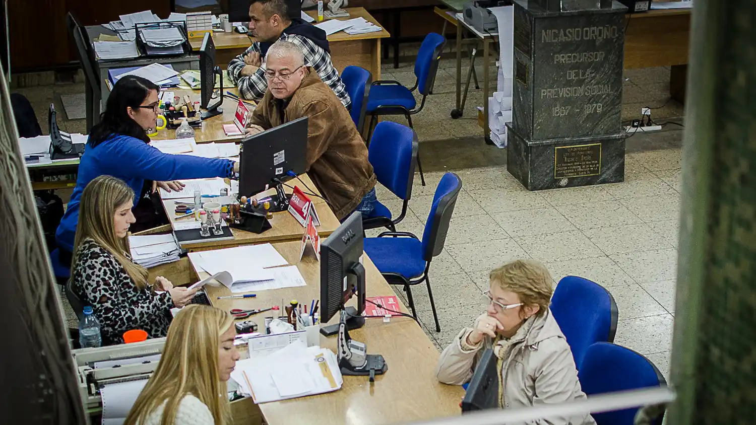 El servicio móvil de la Caja de Jubilaciones atendió en 2017 a más de 800 beneficiarios