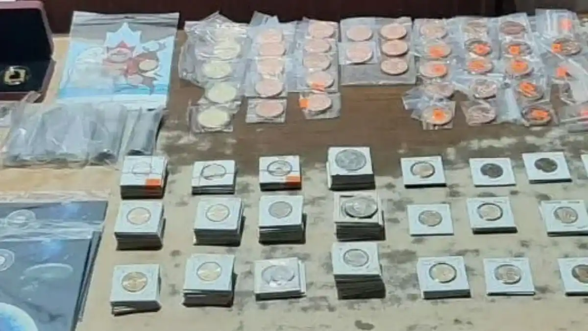 Secuestran mas de 300 monedas de colección cuyo destino era Rosario