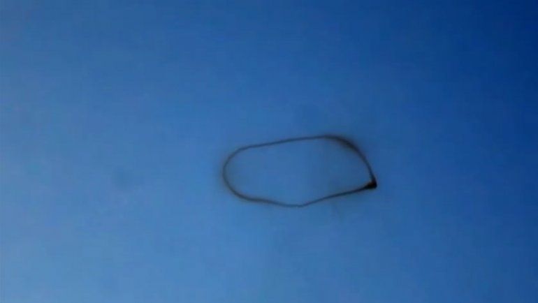 Se develó el misterio del círculo negro que se vio en Tigre