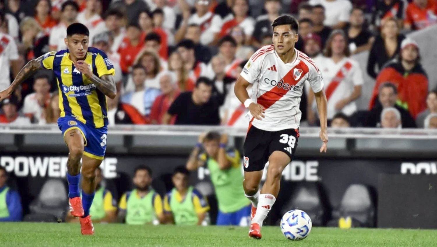 River igualó 2 a 2 ante Rosario Central en el Monumental