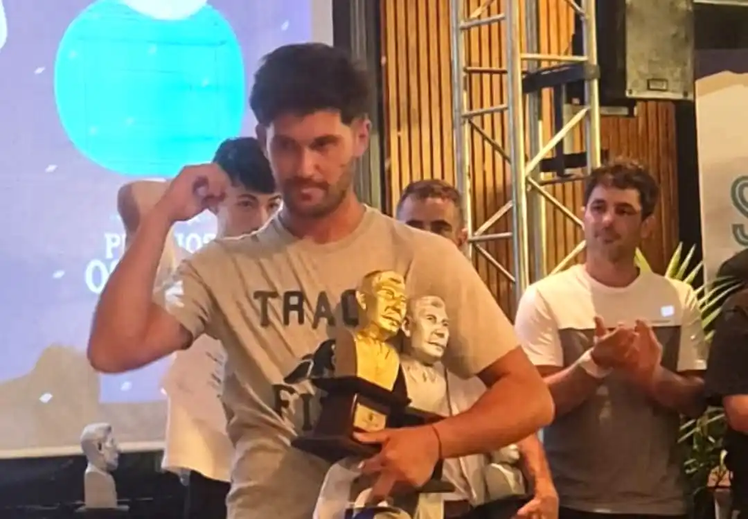 El tricampeón del Pato argentino: Facundo Novoa fue reconocido con el Osborne de Oro
