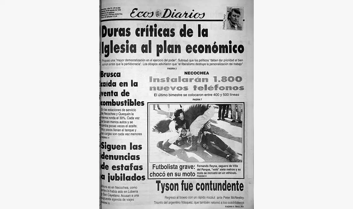 Domingo 20 de agosto de 1995