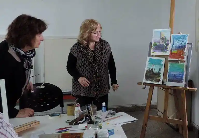 Muestra colectiva de alumnos del Taller de Pintura Expresiva
