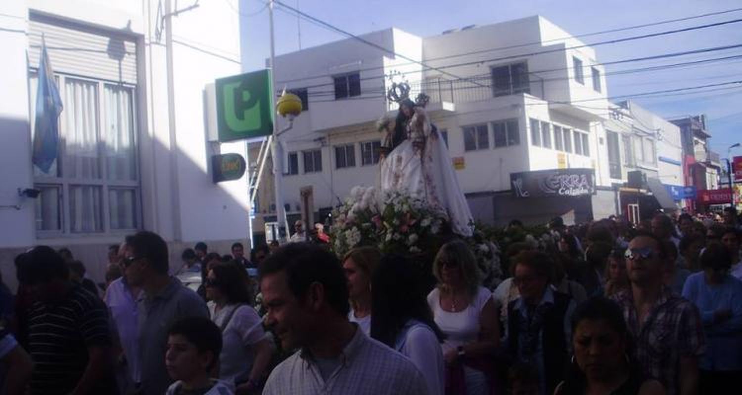 San Pedro celebró el cumpleaños de la Virgen del Socorro