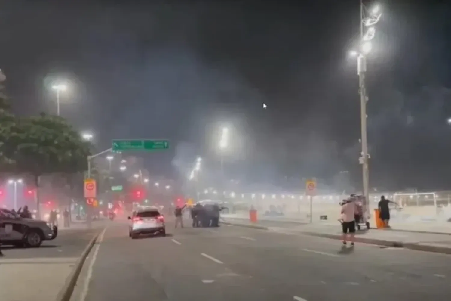 Una jornada de terror para los hinchas de Boca en Copacabana