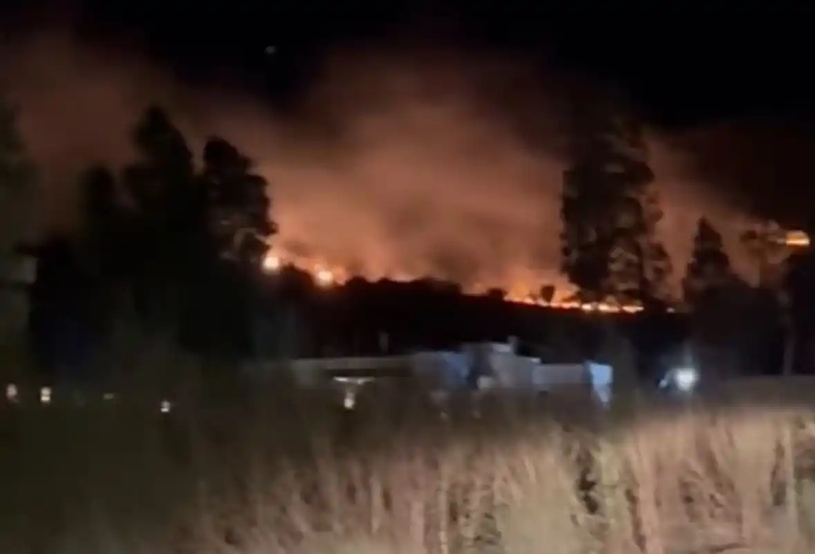 Se quemaron seis hectáreas en la zona de El Calvario.