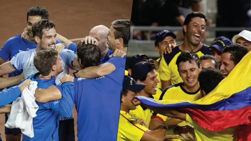 Copa Davis: Colombia, el equipo que deberá vencer la Argentina para ascender