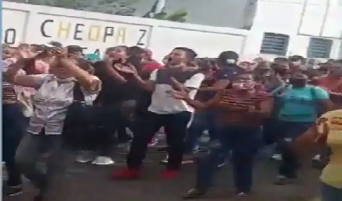 ¿QUÉ PASÓ? En Pariaguán le protestan al CNE por resultados de elecciones regionales