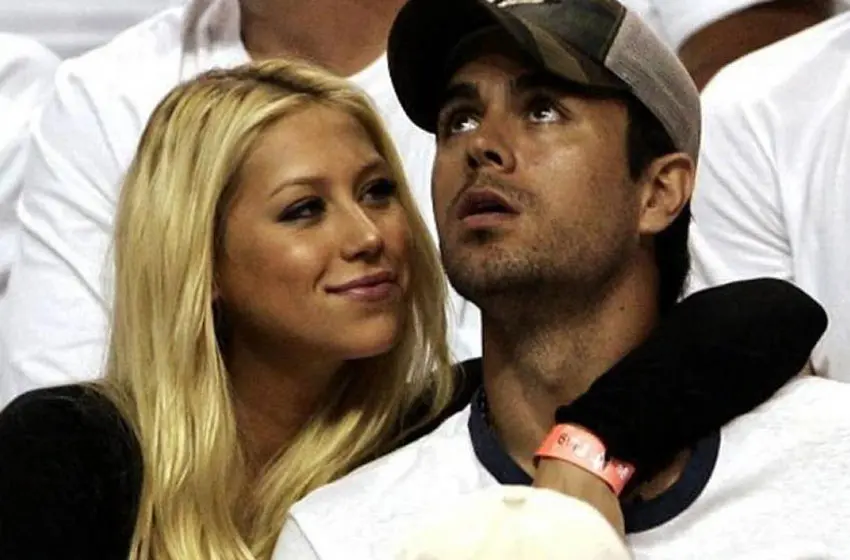 Enrique Iglesias y Anna Kournikova fueron papás de mellizos