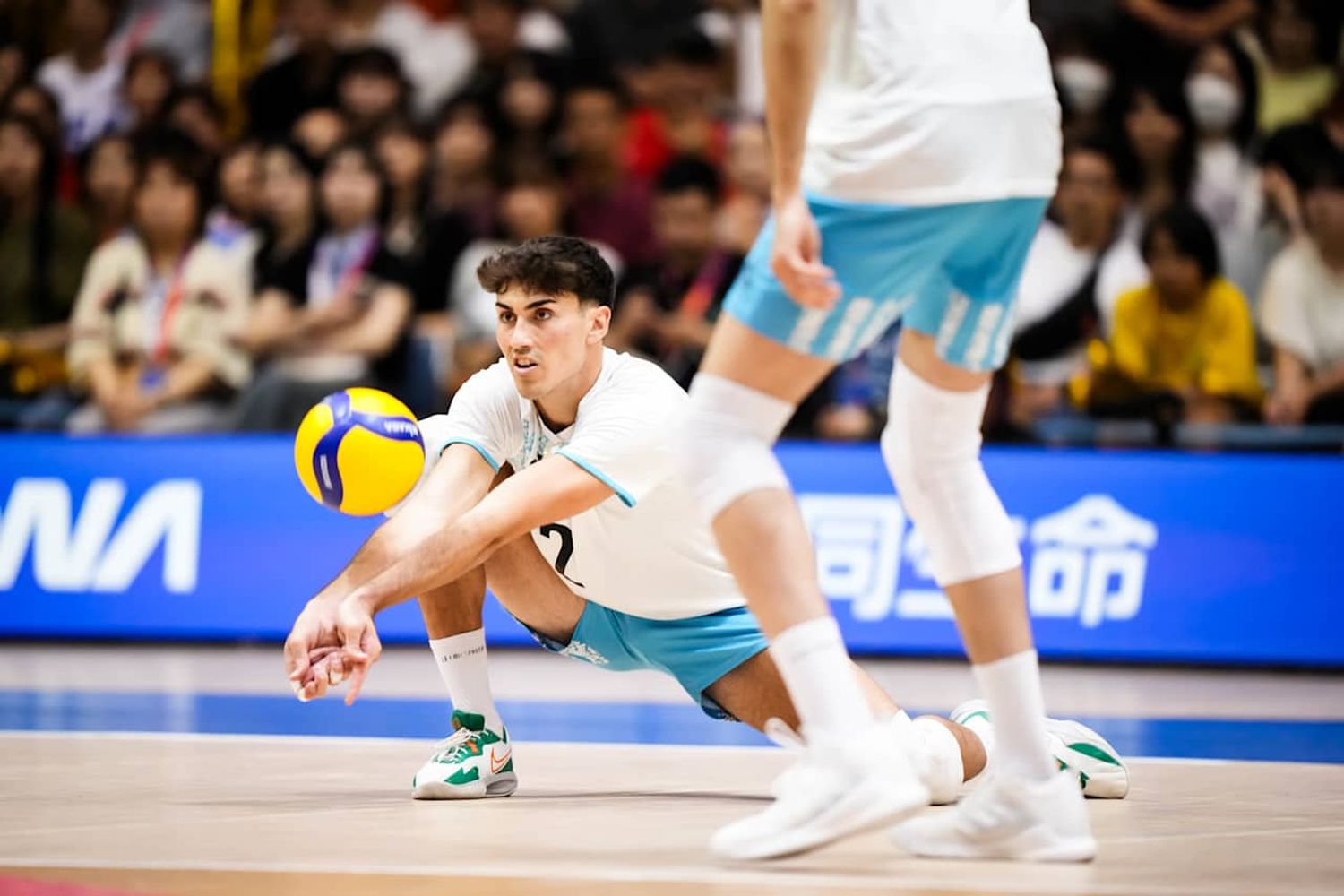 Argentina con presencia de Lucas Conde, perdió ante Estados Unidos en la VNL