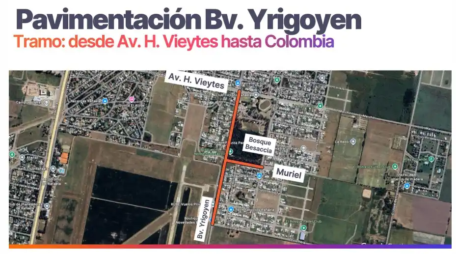 obras rafaela bicicleta pavimento - 1