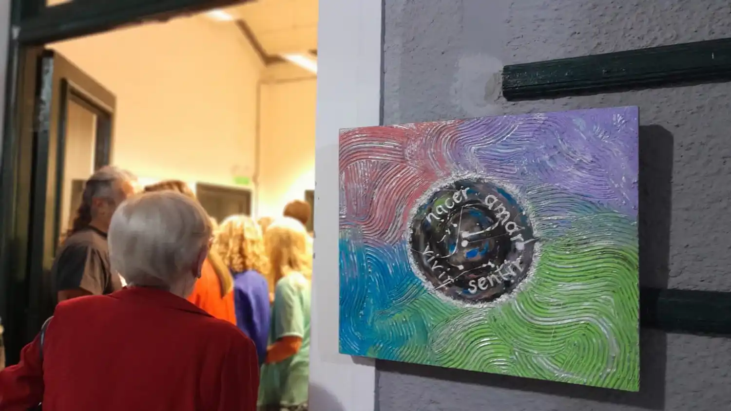 Abrió la muestra “Creaciones duales” en La Estación