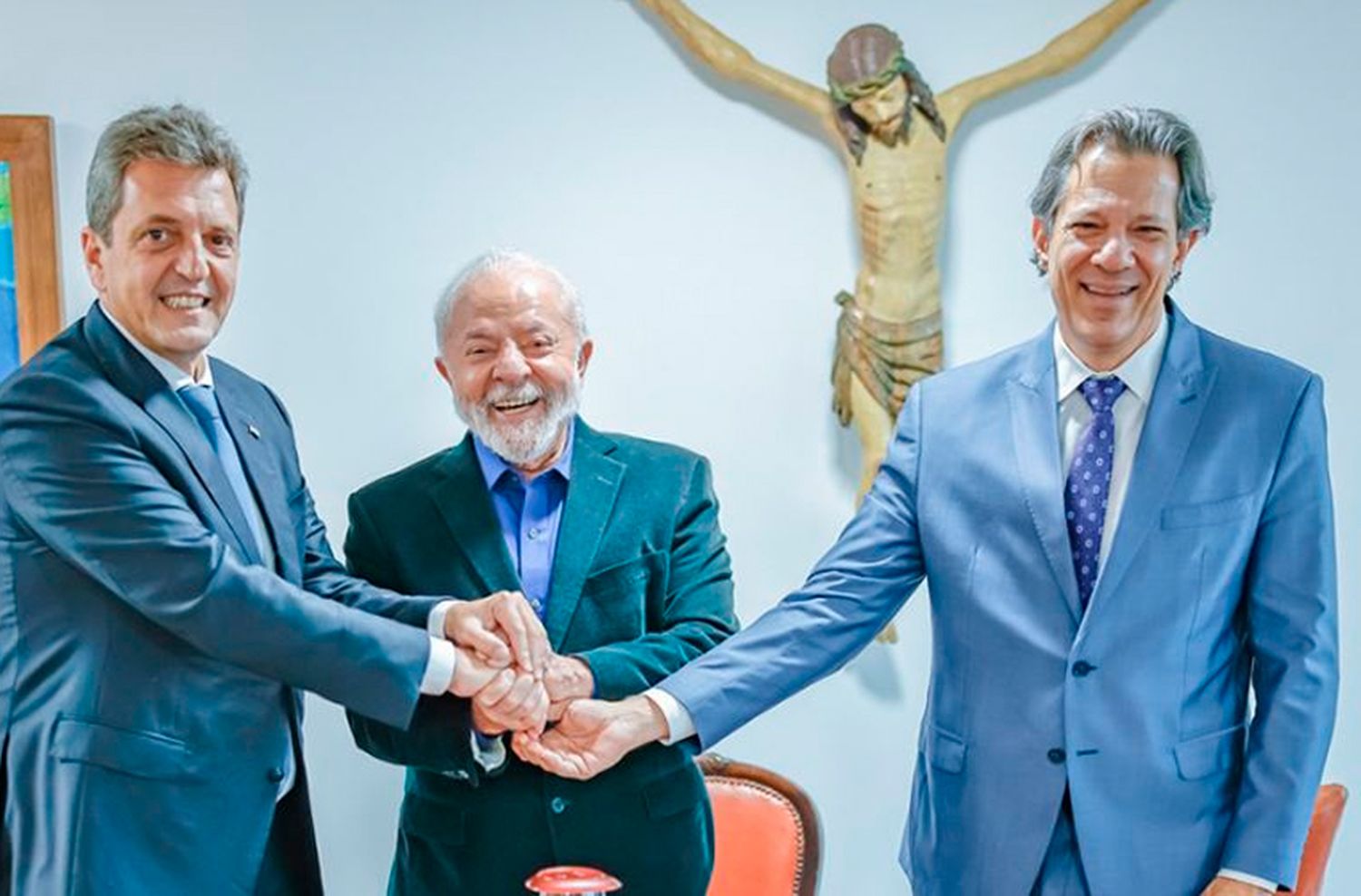 Massa y Haddad anuncian financiamiento de exportaciones brasileñas por US$ 600 millones