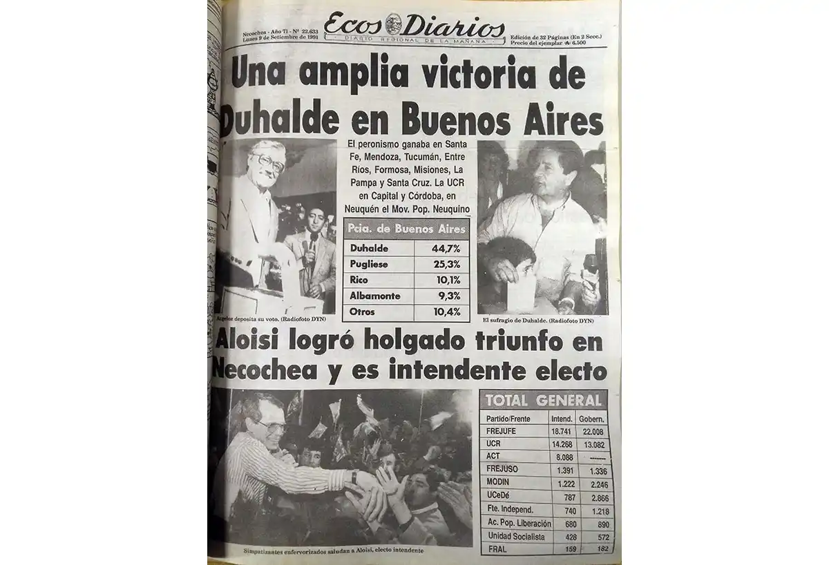 Lunes 9 de Septiembre de 1991