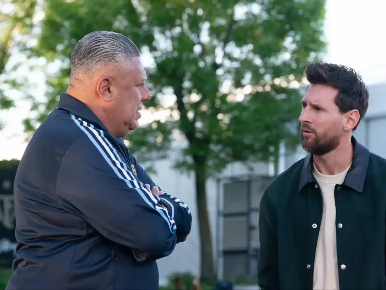 tapia y messi