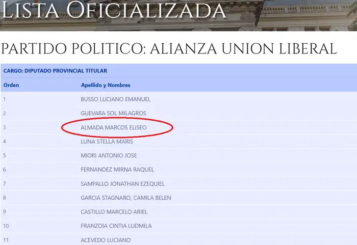 Almada candidato