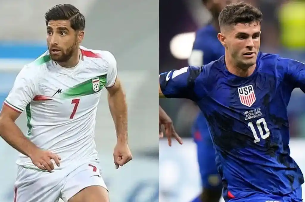 Irán, bajo amenaza por el regimen de Teherán, se enfrenta con Estados Unidos por el Mundial de Qatar