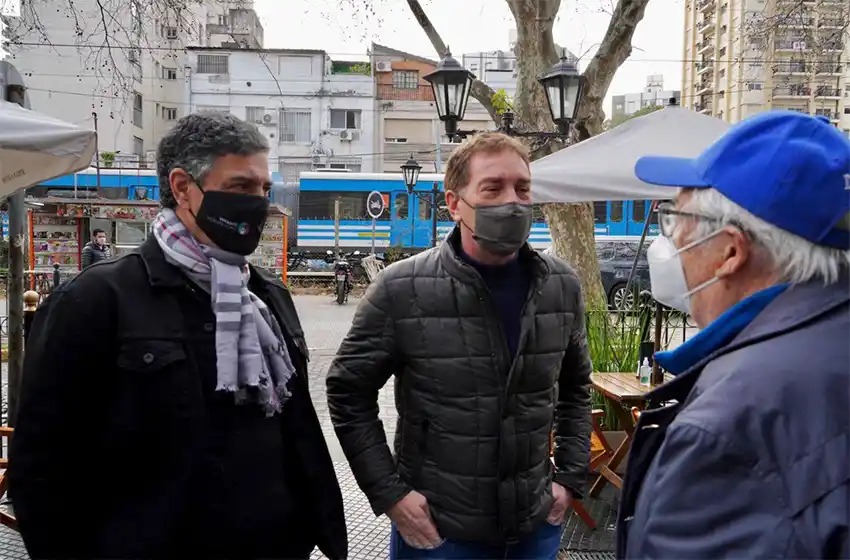 Santilli recorrió Mar del Plata y confió en lograr un buen resultado