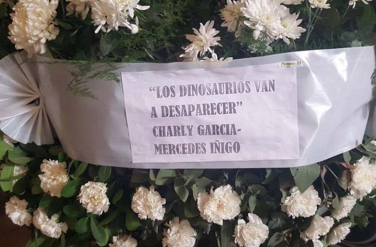 Charly, presente en el funeral de Santiago Maldonado