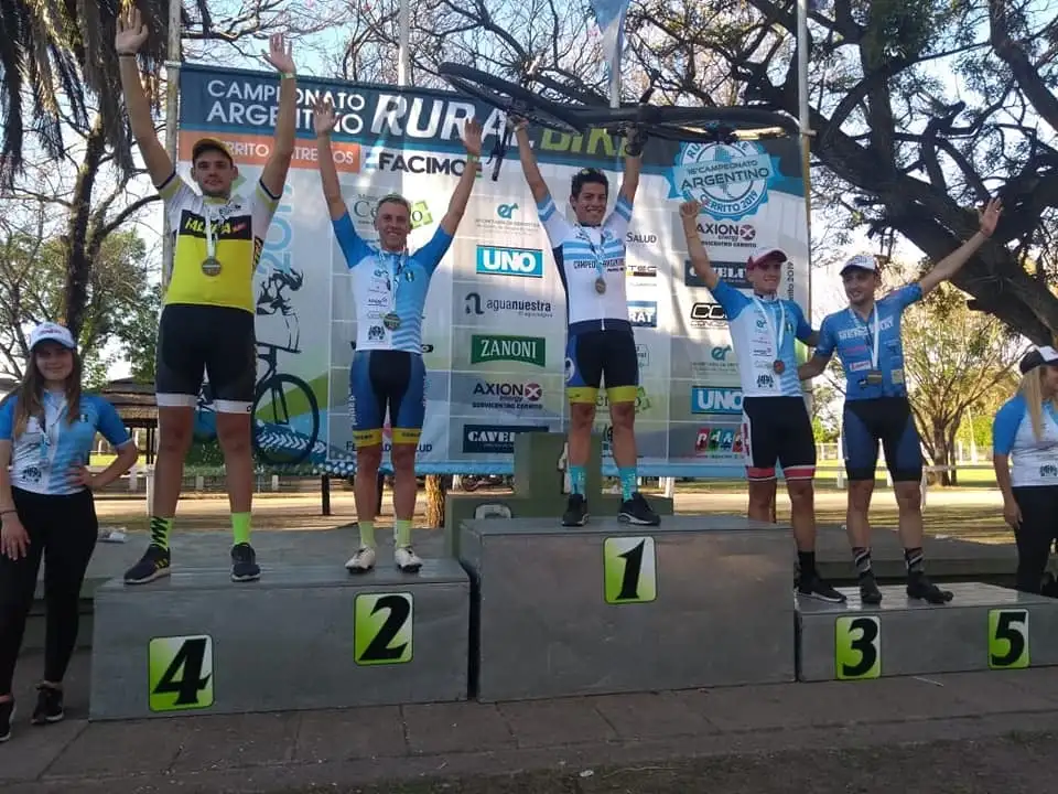 Podios para Felipe Sack y Francisco Viollaz en el Argentino de Rural Bike