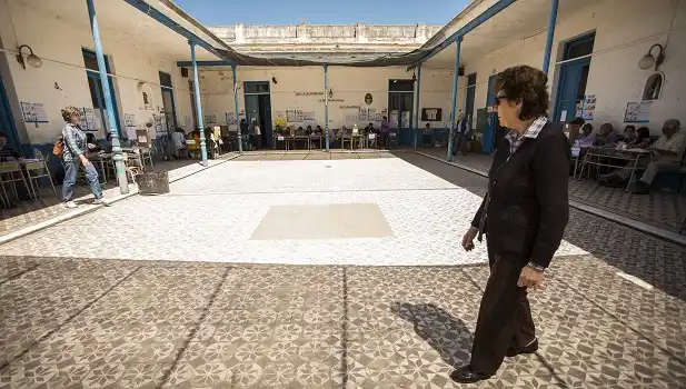 Desinfectaron las escuelas afectadas a las elecciones